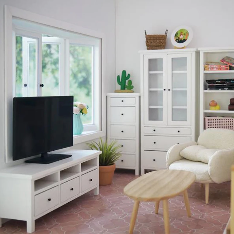 

1 шт., пластиковая миниатюрная ТВ-модель 11,2*3*7,3 см