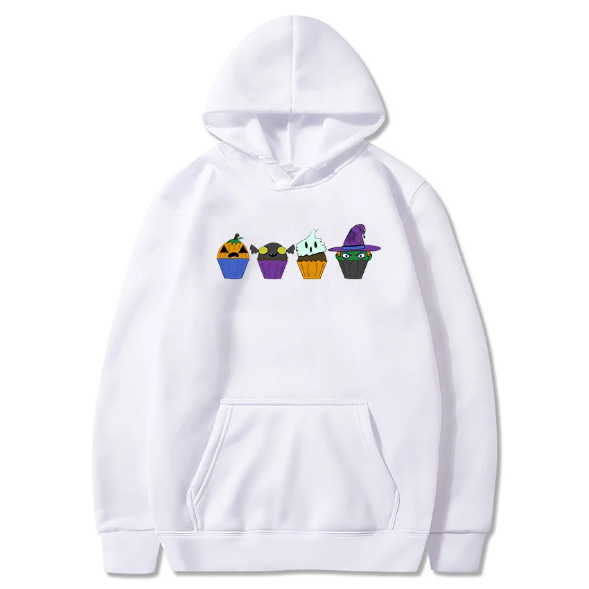 

Толстовка женская с капюшоном, хлопок, свитшот с длинным рукавом, повседневная одежда в стиле хип-хоп, Хэллоуин, на осень-зиму