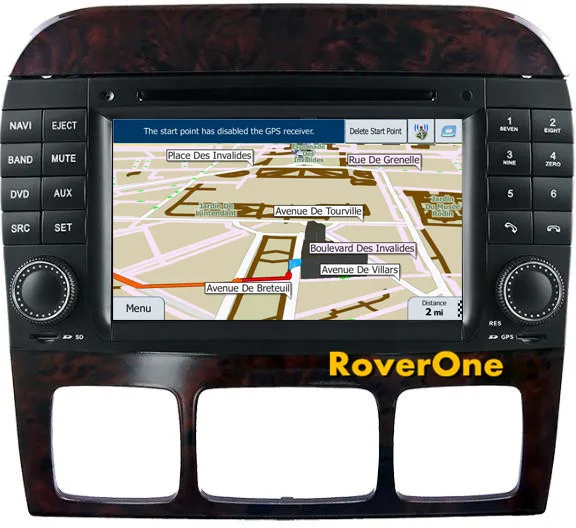 Автомобильный мультимедийный плеер RoverOne на Android 7 1 для Mercedes W220 S280 S320 S430 S500 S55 радио