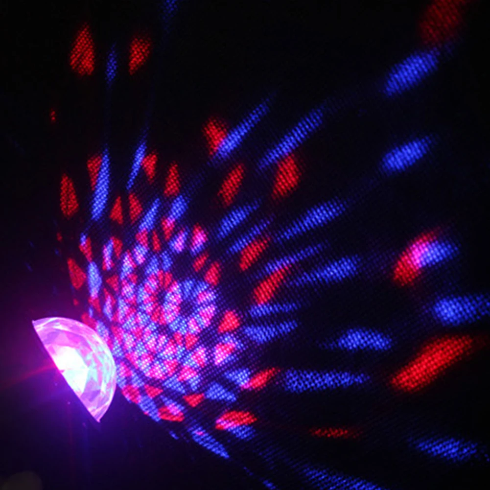 Мини RGB диско вечерние светильник 3 Вт DJ сценический ing Effect шариковый s USB Powered