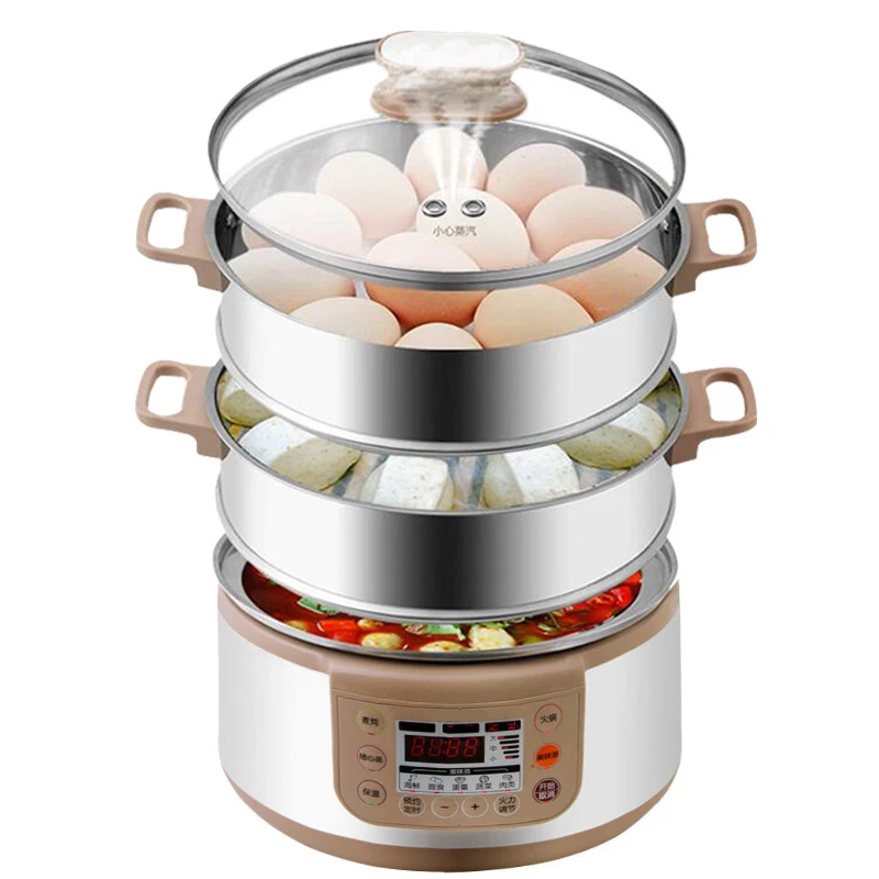 

Пароварка электрическая, многофункциональная, ZN28YC808-130, большая емкость