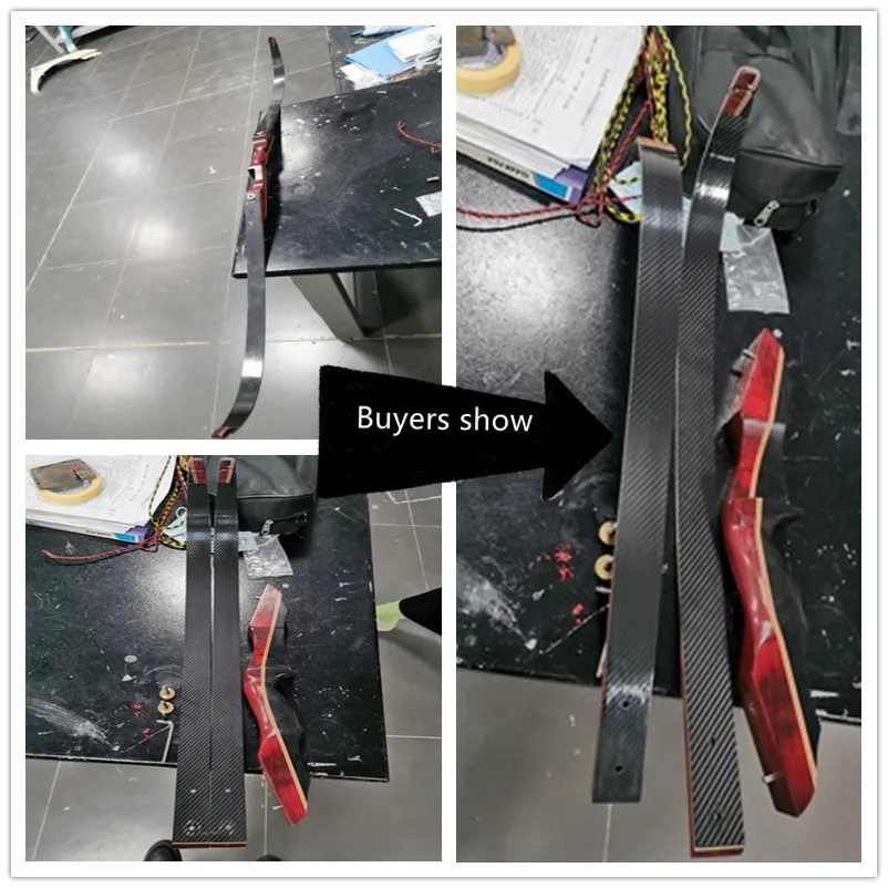 

DIY Rough Recurve Bow Handle Solid Wood Homemade Laminated Bow Traditional Beauty Hunting Semi-Finished Bow And Arrow