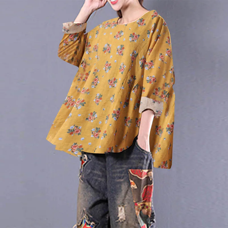 Женские рубашки весна осень 2020 темпераментный пуловер с круглым вырезом женская