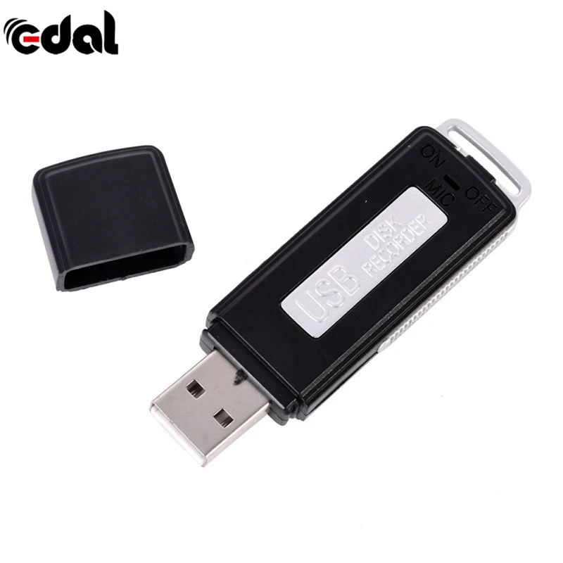 EDAL 2 в 1 Мини 8 Гб USB ручка флеш-накопитель цифровой Аудио Диктофон 70 часов