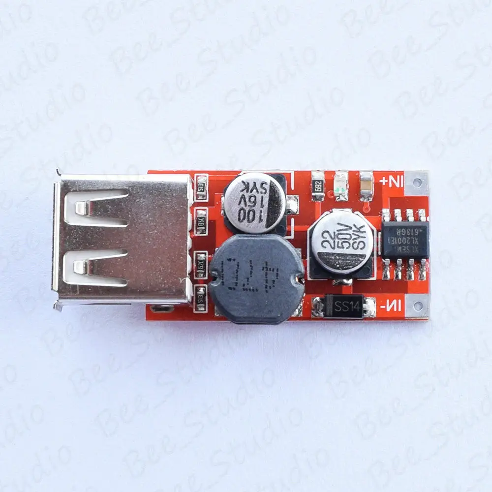 DC-DC понижающий регулятор напряжения преобразователь постоянного тока 9-12-24 В 5 3 А
