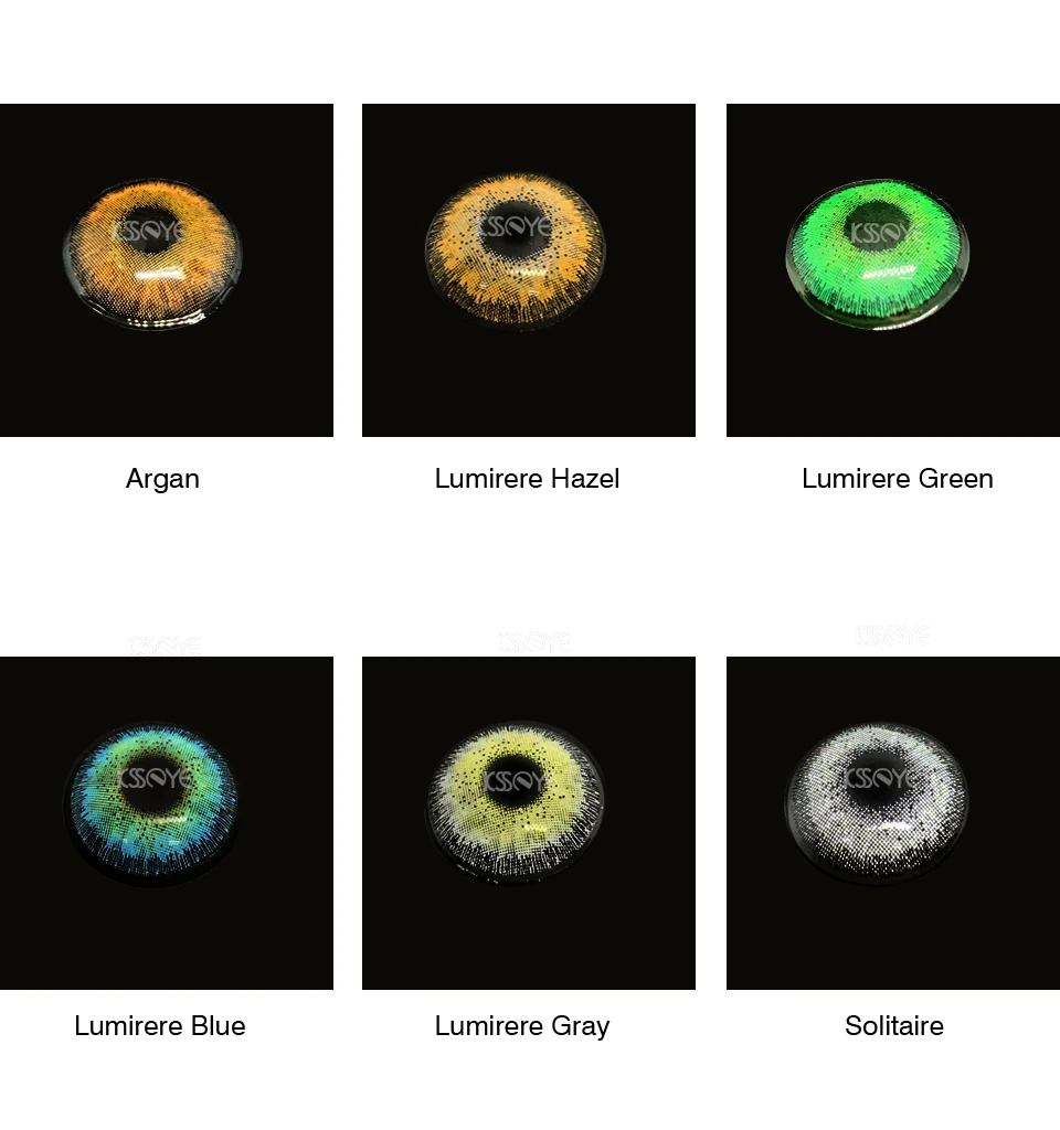 ksseye 1 pair dahab series color contact lens annual throw natural looking contacts lenses free global shipping