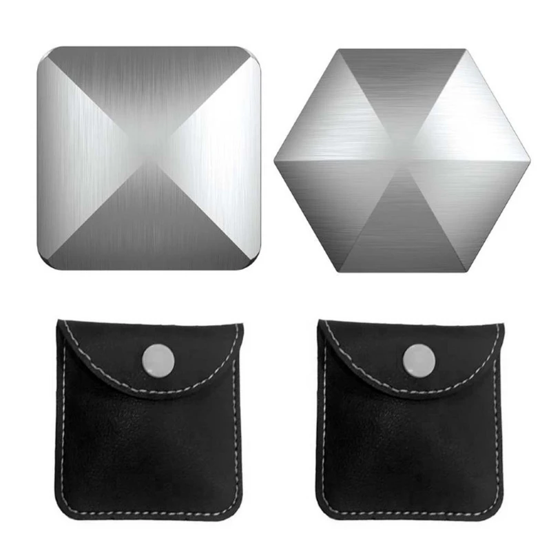 

Stainless Steel Materials Flipo Flip Kinetic Desk Toy Pocket Sized Spinning Toy Bag