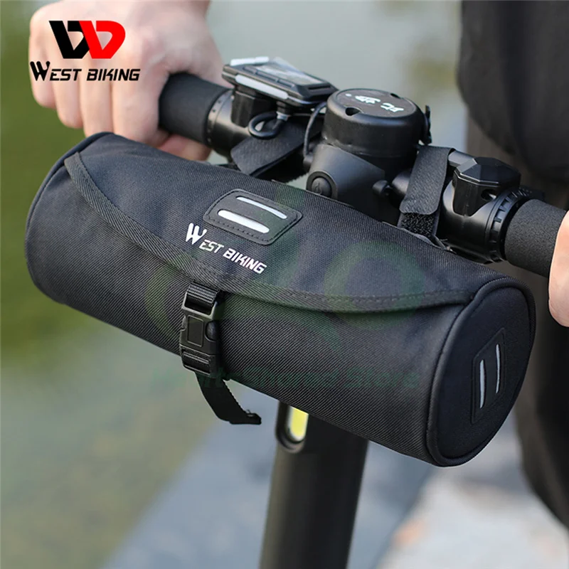 

WEST BIKING Multifunctional Bicycle Bag Electric Scooter Folding Bicycle Handlebar Bag Waterproof Bag Bicycle Accessories