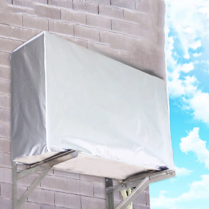 Уличная Крышка для кондиционера водонепроницаемая крышка очистки пылезащитная