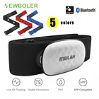 Ремешок для мониторинга сердечного ритма Meilan C5, Bluetooth 4,0 ANT + водонепроницаемый датчик сердечного ритма для велосипедного компьютера Wahoo Garmin Strava