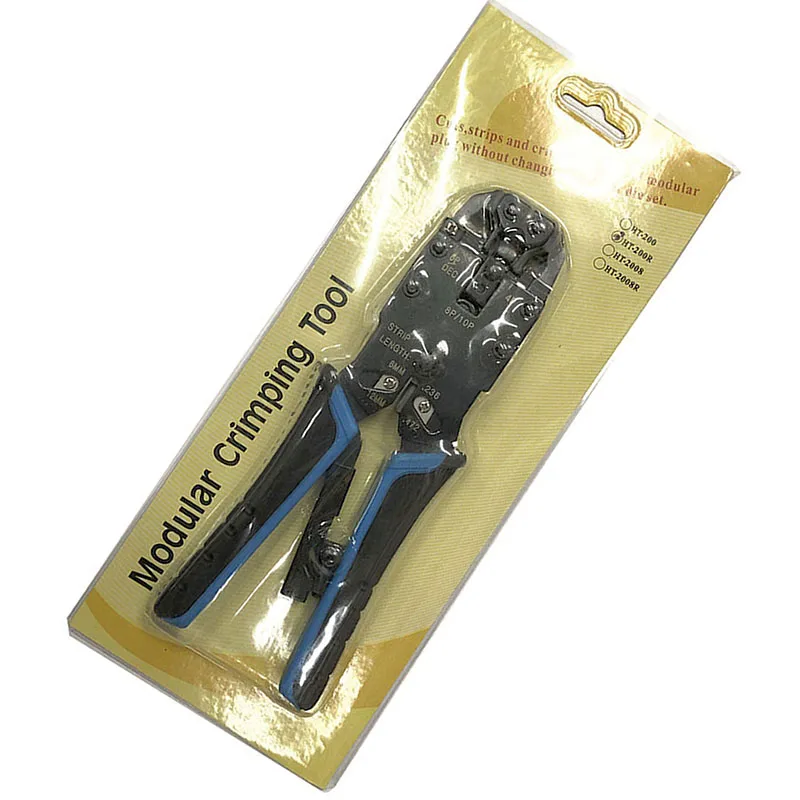 Обжимные клещи Rj45 для кабелей 10P10C/8P8C/RJ-45/6P6C/RJ-12/6P4C/RJ-11/4P4C |