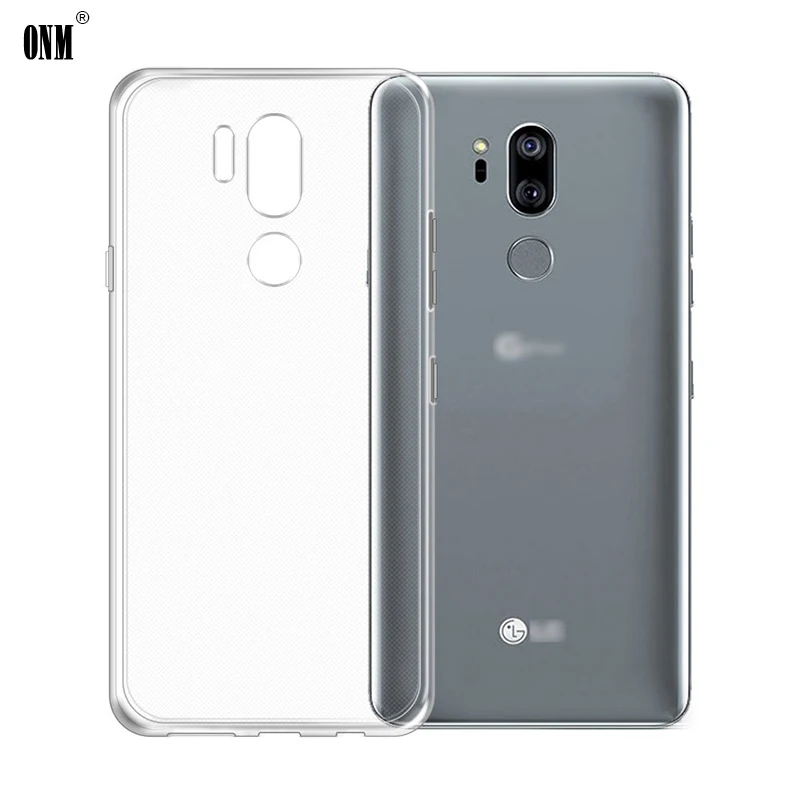 Чехол для LG G6 G7 ThinQ Силиконовый прочный прозрачный чехол бампер из ТПУ мягкий Plus +