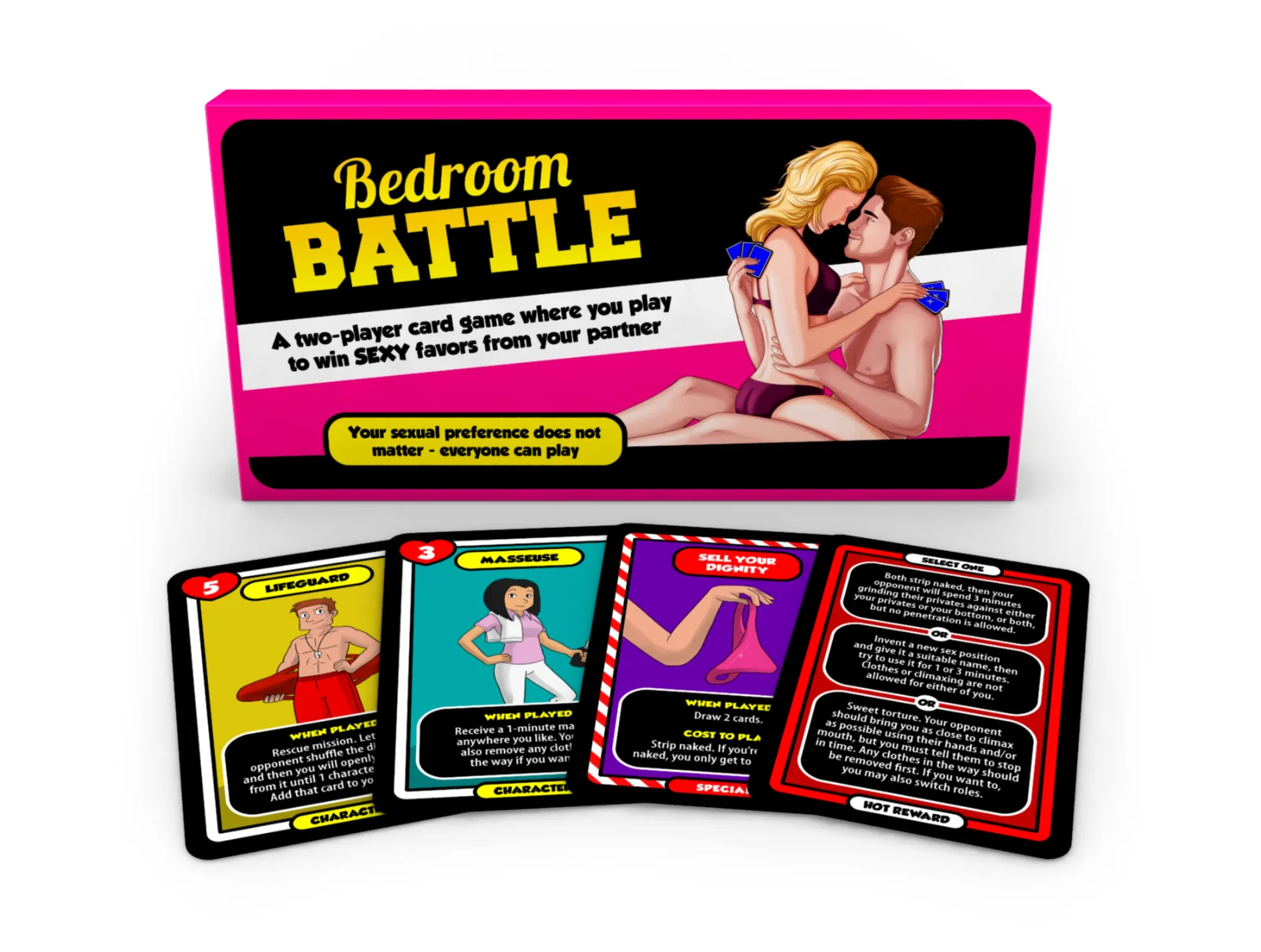 

Bedroom Battle Game | Award Winning Sex Card Game for all Adult Couples A Year Of Sex! Sexual Position