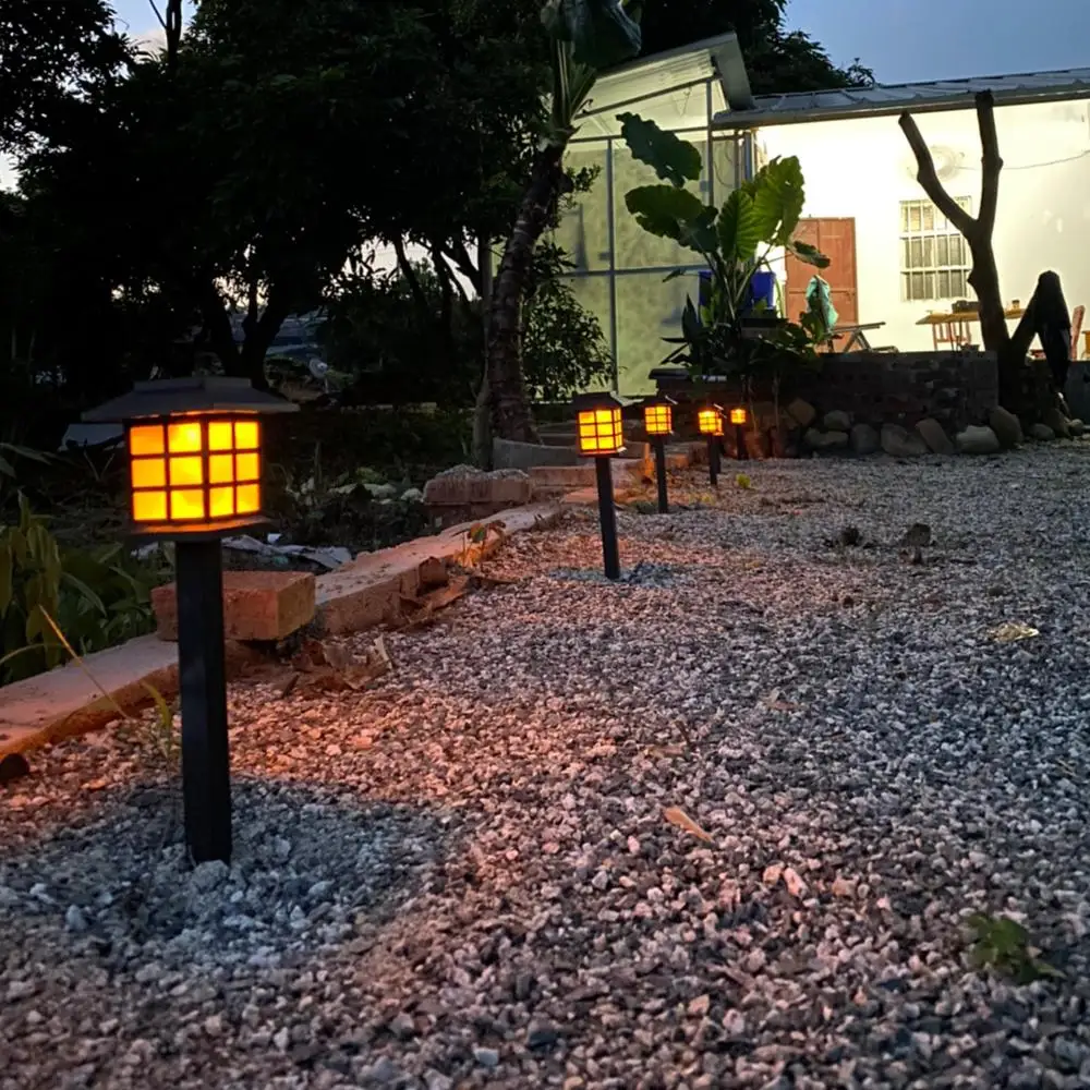 Светильник на солнечной лужайке Ночной светильник плагин для улицы