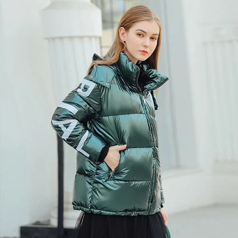 

Новинка 2020, Женское зимнее пальто, женская блузка, короткая пуховая куртка, парки с хлопковой подкладкой, Толстая теплая Женская куртка с ка...