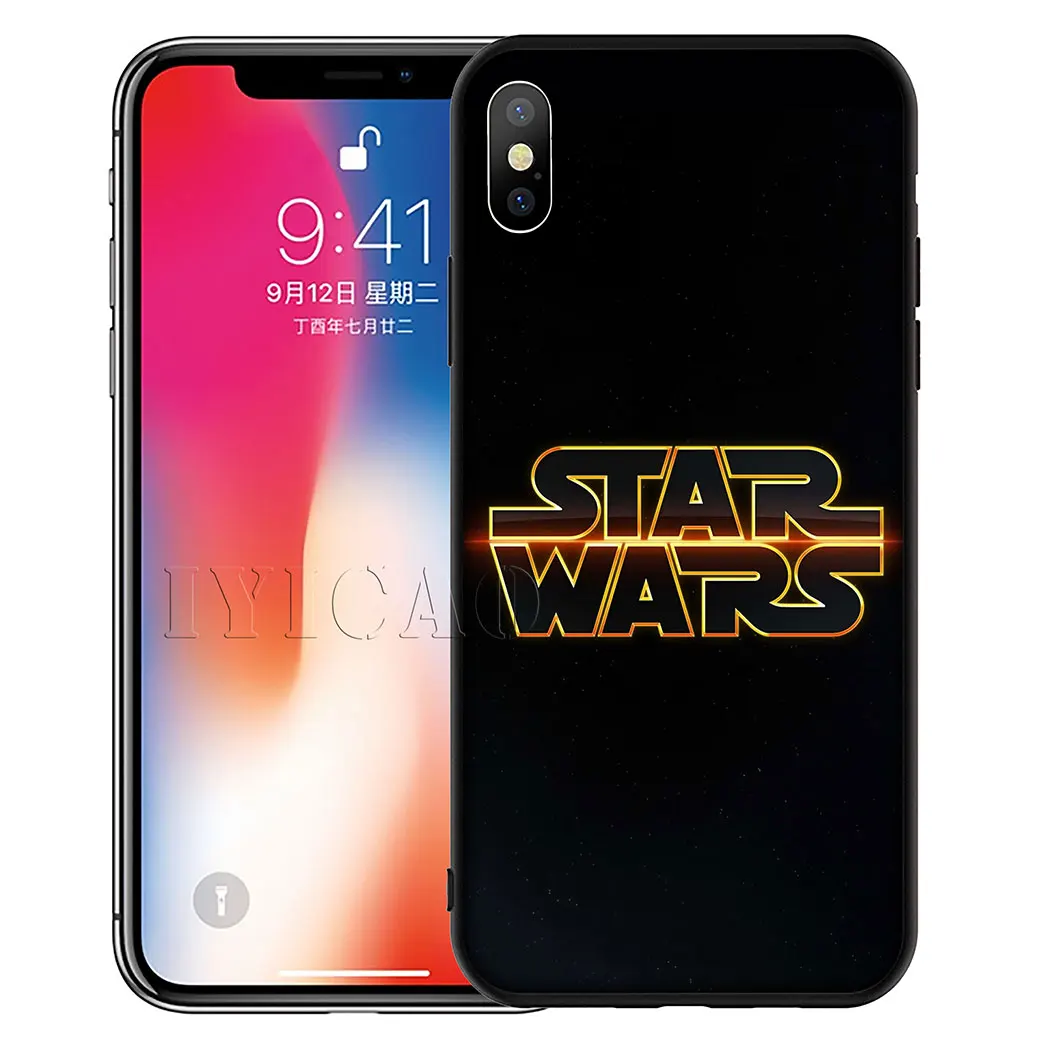 11 IYICAO Звездные войны комикс Дарт Мягкий силиконовый чехол для iPhone 11 Pro Max XR X XS Max 6 6S 7 8 Plus 5 5S SE чехол для телефона - Цвет: 11