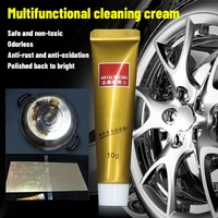 10g polishing agent for automobile hub ultimate metal polish cream for copper brass chrome sterling silver aluminium stainless
