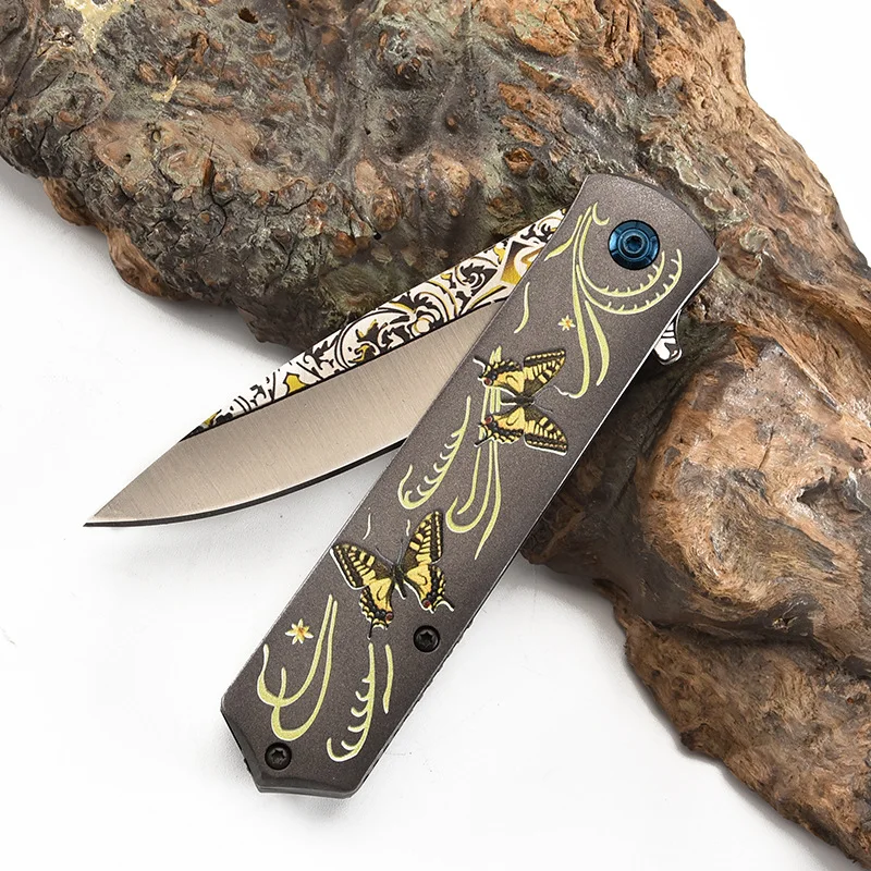 Складной нож для кемпинга маленький складной складные ножи улицы серая стальная