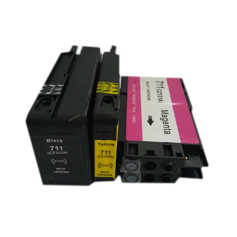 Einkshop совместим с принтерами HP 711 XL CZ133A CZ130A CZ131A CZ132A чернильные картриджи для DesignJet T