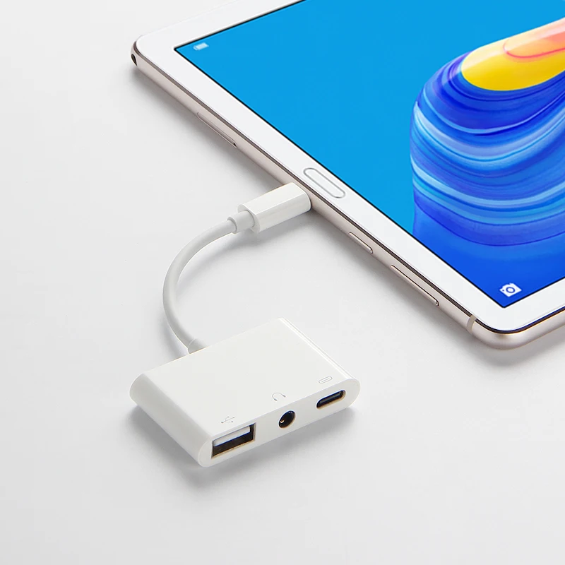 Адаптер для наушников с разъемом USB C на 3 5 мм Apple iPad Pro 11 12 9 &quot2018 2020 Type Jack