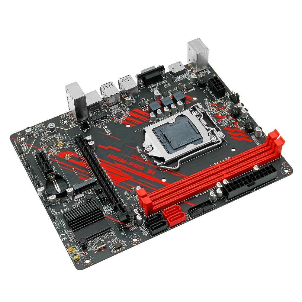 MACHINIST H81 комплект материнской платы с процессором Intel Core I5 4590 LGA 1150 2*8 ГБ = 16 Гб 1600 МГц