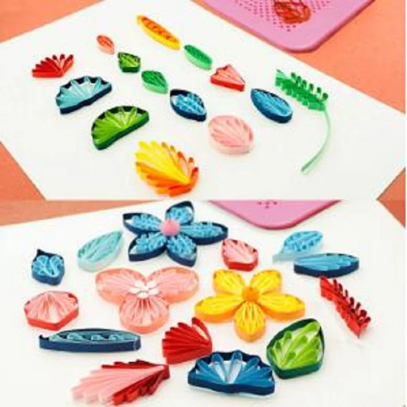 Ручной работы квилтер сетка руководство для Бумага складной крафт Рюш