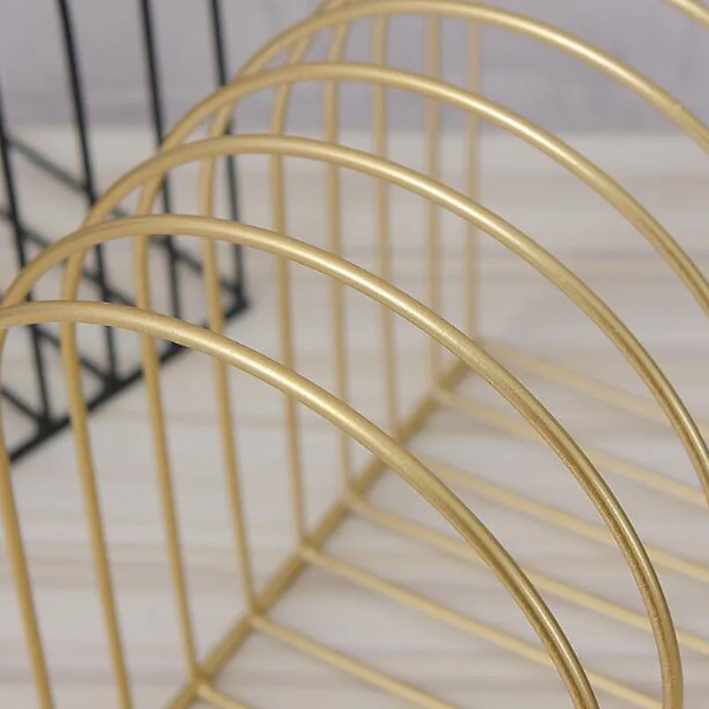 Органайзер для документов кованая железная подставка книг складные