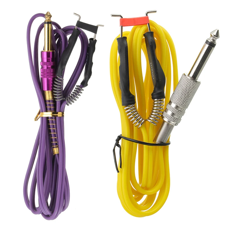 1 шт. пряди для наращивания провод шнур питания татуировки Крюк 8 м силиконовый