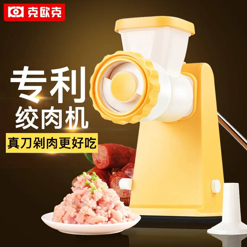 

Manual Large Plate Meat Grinder Attachment Chopper A Meat Stuffers Sausage Filler Gadget Cuisine Picadora Food Processor EH50MG