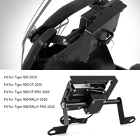 motorcycle windshield stand holder phone mobile phone gps navigation plate bracket for tiger 900 gt rally pro for tiger900