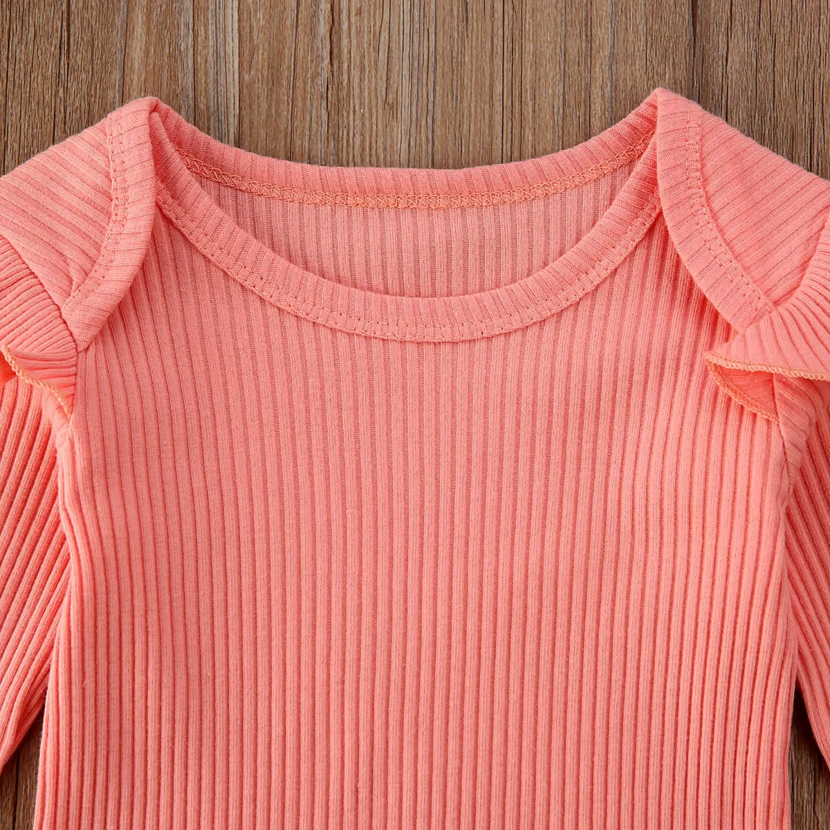 3 шт. трикотажные топы + длинные брюки с цветочным принтом повязка на