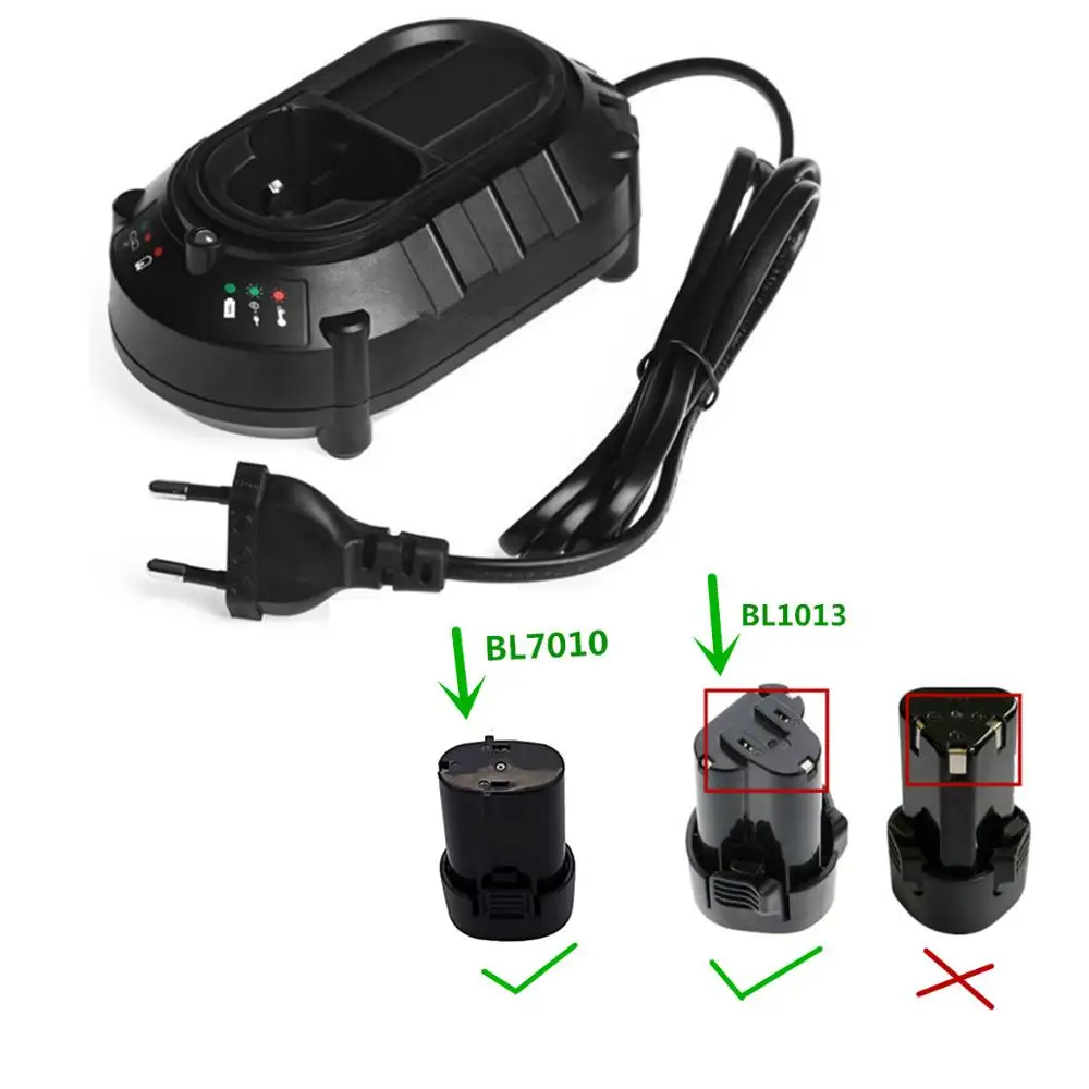 Сменное зарядное устройство для литий ионной батареи электрическая дрель DC10WB