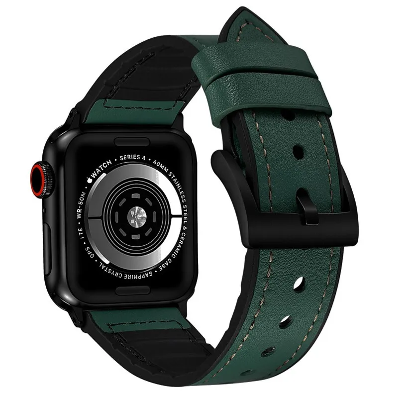 Спортивные камуфляжные ТПУ ремешок для наручных часов Apple Watch версии 40/44 мм Series 5 4 3