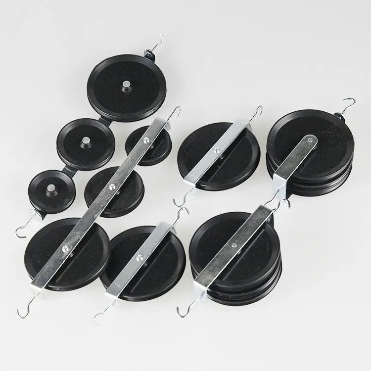 

Mechanics of Machinery Pulley Block Demo Props Tackle-block Pulley Group Physical Mechanics Experimental Equipment Teaching Aids