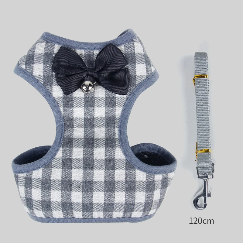 

Pet Harnesses Leash Chest Belt Collar Traction Rope for Dogs Breathable Dog Multi-Style Dress Bow Vest Pet Clothes