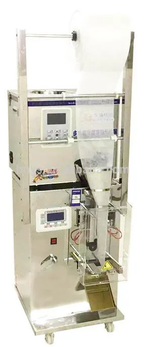 

2017 new type LCD screen spiral tea filling packing machine