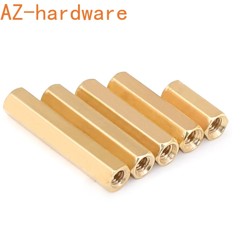 Двухсторонний шестигранный медный штифт m2m2.5 изолирующий гайка гвоздик полый