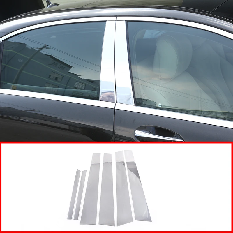 Автомобильные аксессуары для Mercedes Benz W221 S Class S300L S350L S400L S500L S600L 2008 2013 молдинг окон
