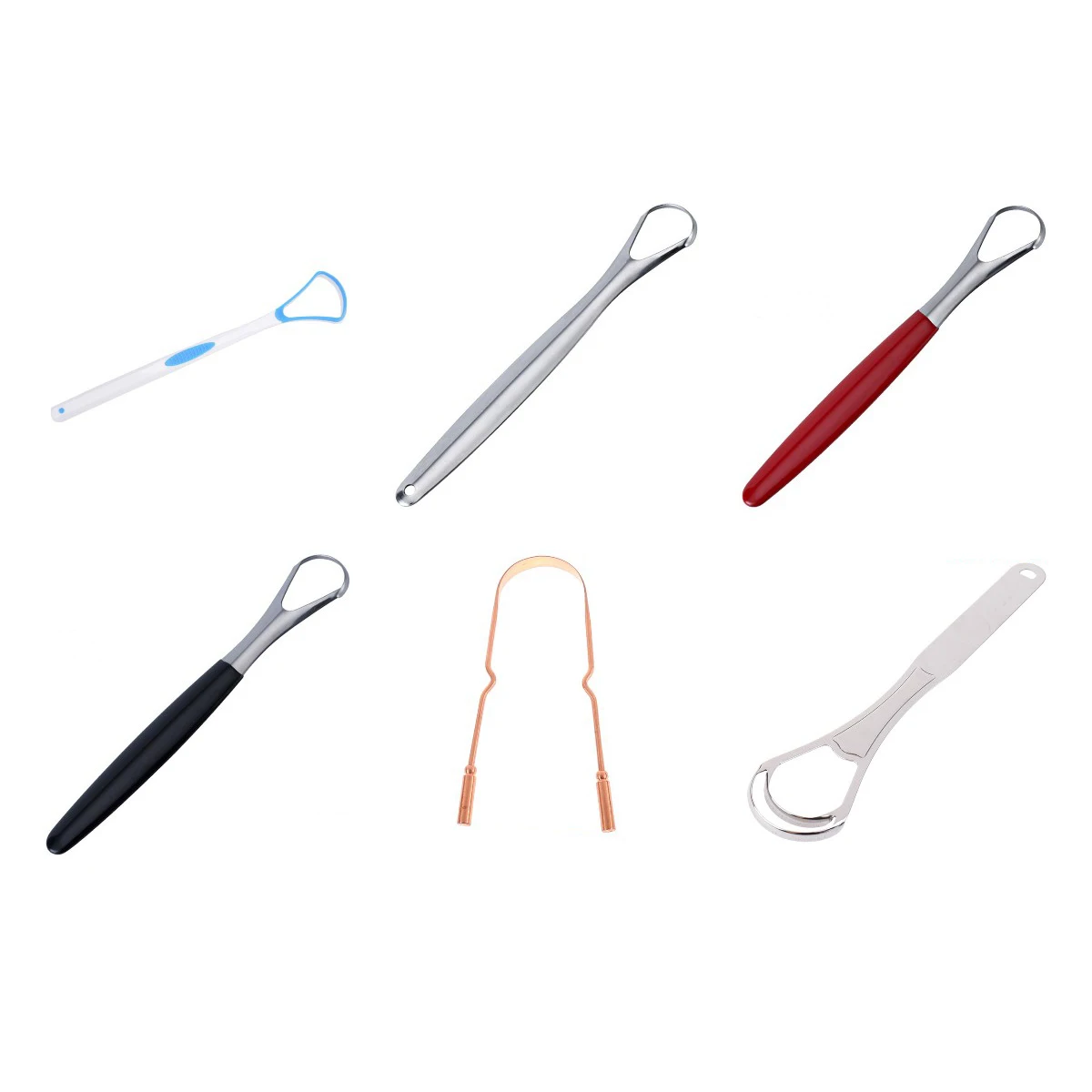 

1 шт., скребок для языка, из нержавеющей стали