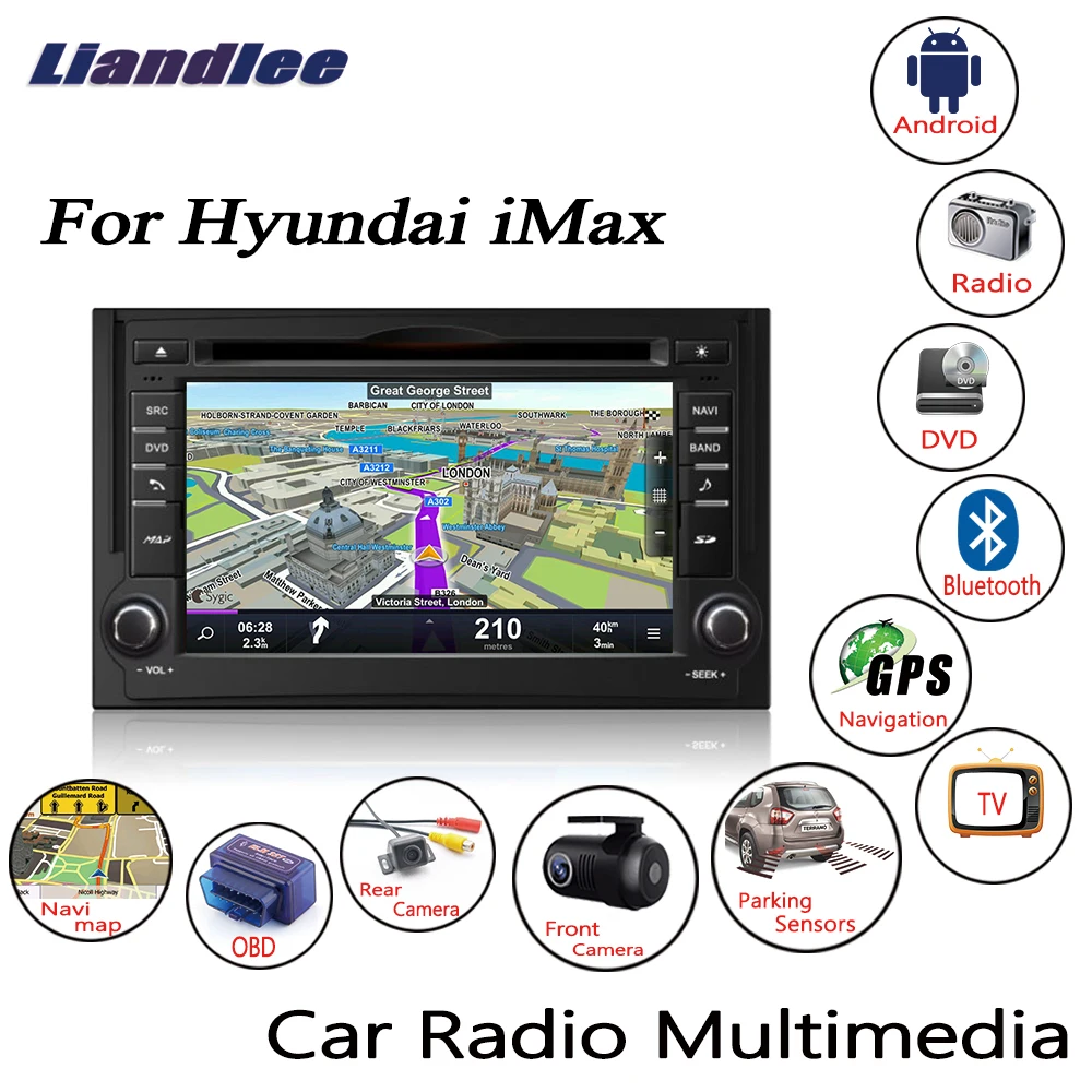 Автомагнитола для Hyundai Imax 2007 ~ 2013 Android мультимедийный проигрыватель с радио CD DVD