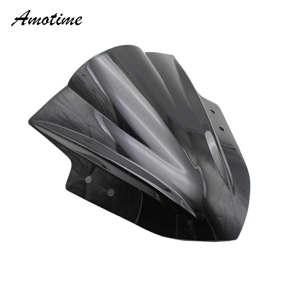 Ветровое стекло для Kawasaki Ninja 300 R EX300 EX300R ex300 r 2013 2014 2015 2016 2017 черное ветровое с