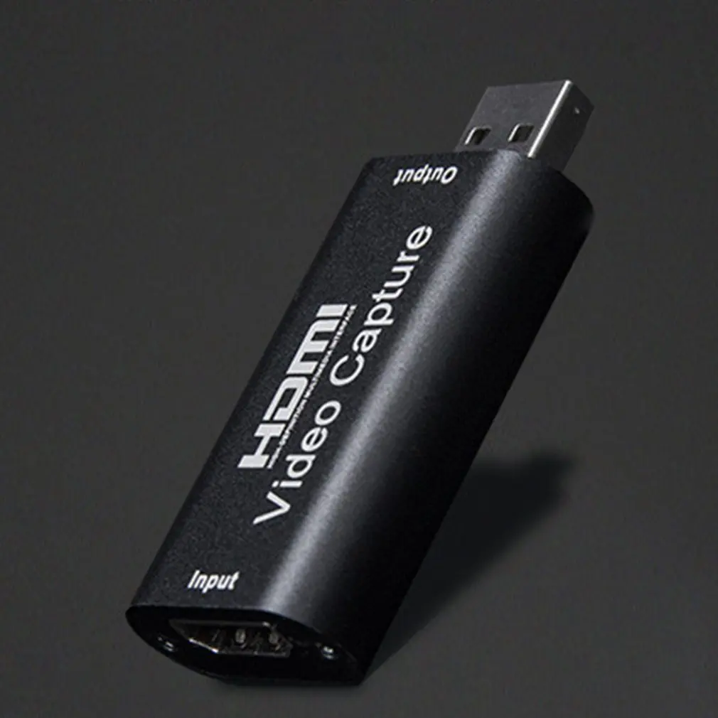 Портативный USB 2 0 Аудио Видео карта захвата HD 1 способ HDMI к 1080P мини-карта сбора