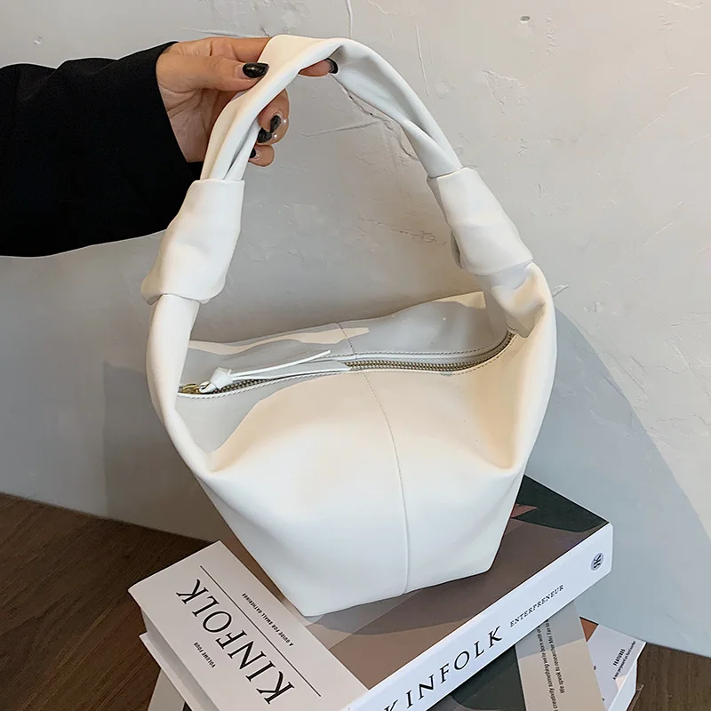 

Emerald Women'S Handbag Bucket Bag Fashion New Style Pure Color High Quality Soft Pu Leather Women'S Designer Handbag