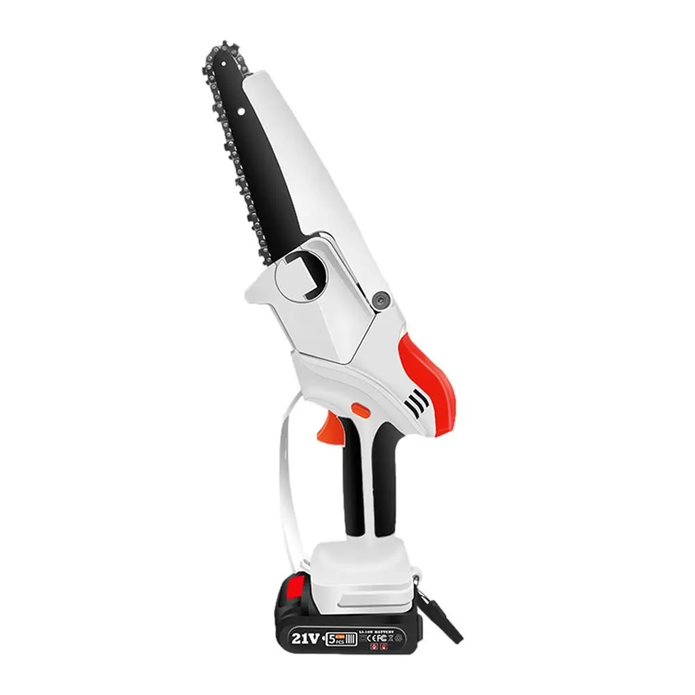 

6 Inch Mini Electric Saw Chainsaw Garden Tree Logging Saw Woodworking Tools Wood Cutters For Pruning Electric Saw Cutting Tool