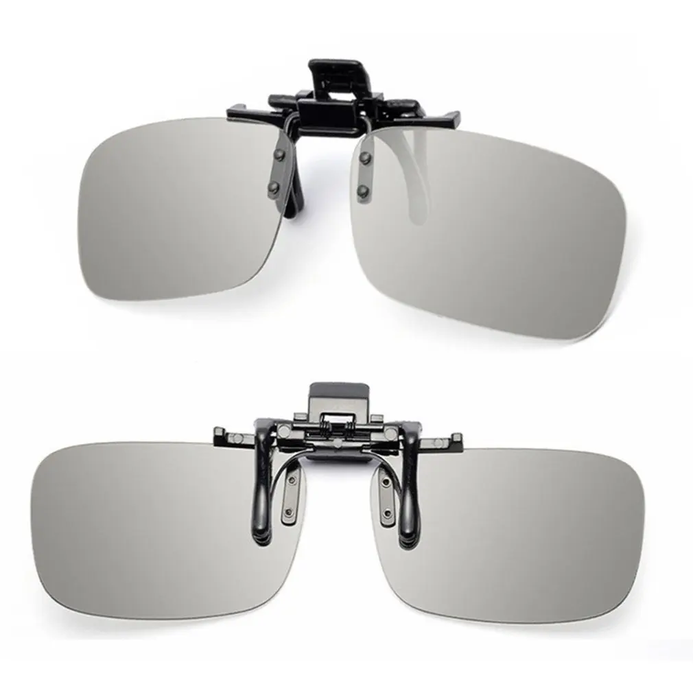 1PC 3D Glasses Clips Cinema Clip On type Passive Circular Square Polarized IMAX IRealD for TV Movie/Cinema | Электроника