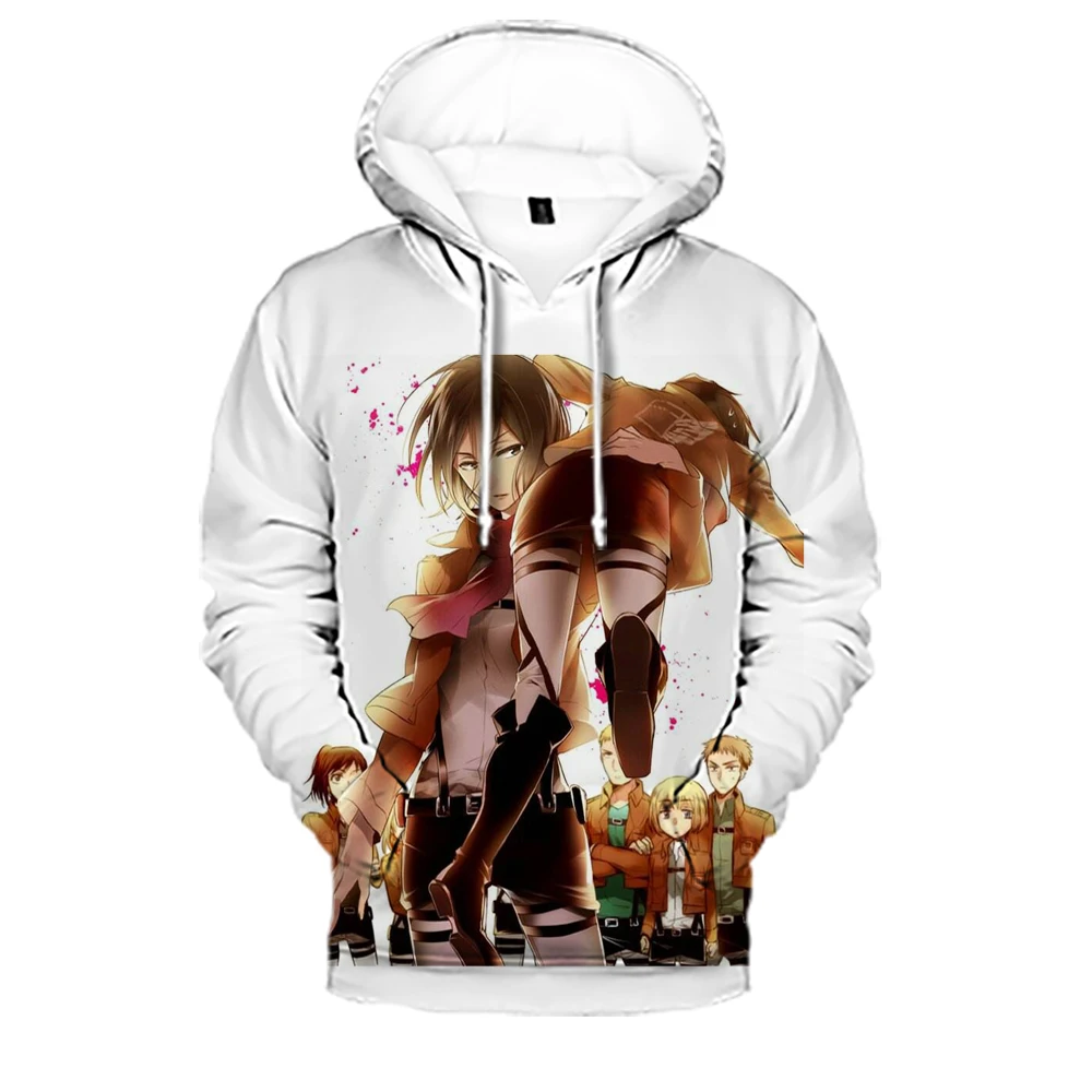 

Hoody Men Attack on Titans Hoodies Foundation Sweatshirt Mens Pullover Cotton Hoodie Autumn Winter 3D Hoodie Unisex