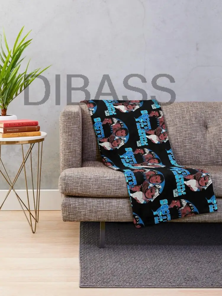 Одеяло Скотт против мира супермягкое покрывало легкое плюшевое фланелевое