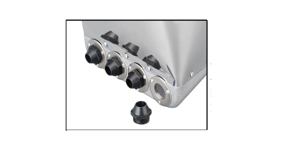 Черные сопла настенный распылитель раствора фотография цементный штукатурный