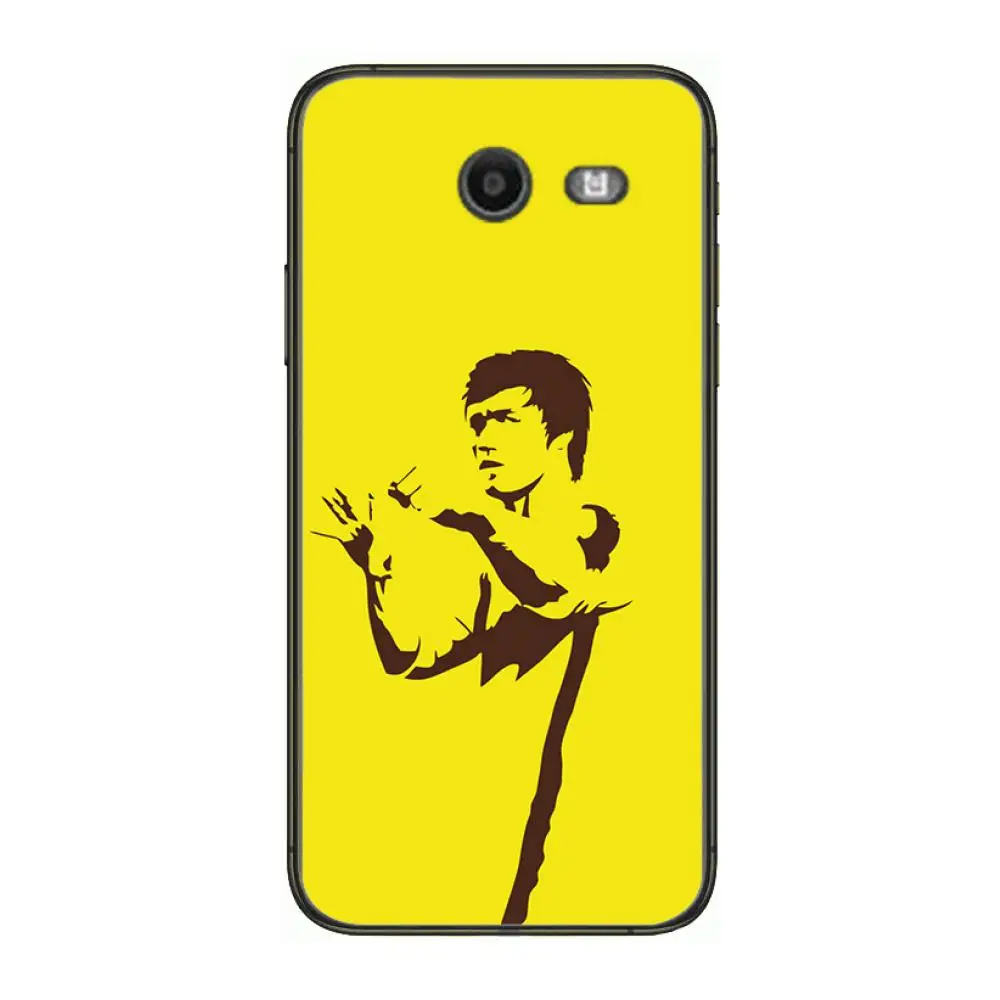 

Chinese Kung Fu Bruce Lee Phone Case Hull For Samsung Galaxy J 4 3 5 6 7 8 EU 2018 Plus 2017 Black Shell Art Cell Cover TPU