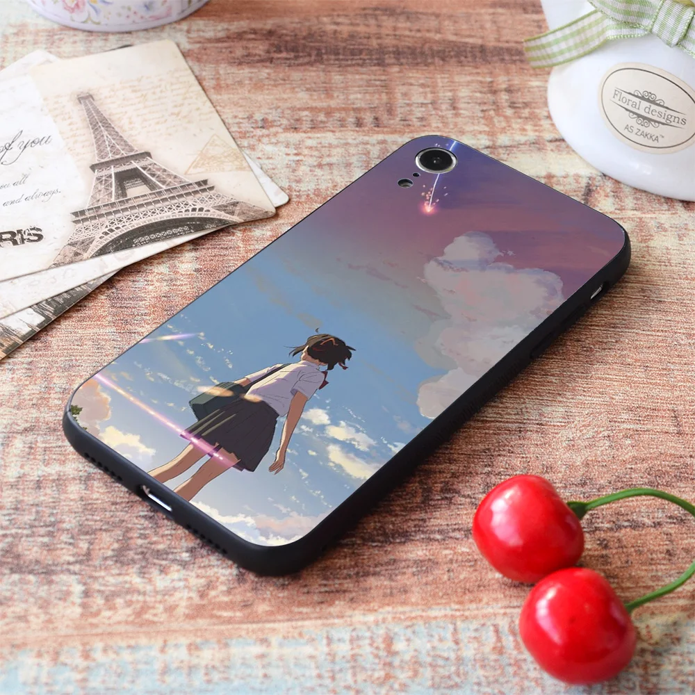 for iphone mitsuha soft tpu border apple iphone case free global shipping
